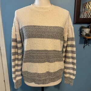Knox Rose, Striped, Popcorn, Sweater
